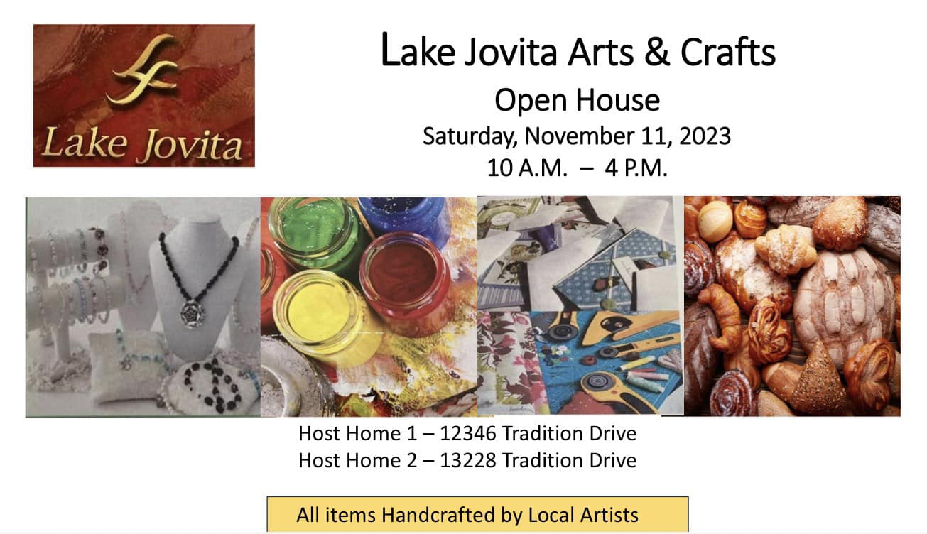 Lake Jovita Arts & Crafts Open House