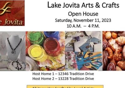 Lake Jovita Arts and Crafts Rustic Resin & Wood