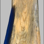 Spalted Elm with Nikon Blue Eye Candy Epoxy, Tabletop