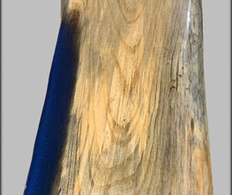 Spalted Elm with Nikon Blue Eye Candy Epoxy, Tabletop